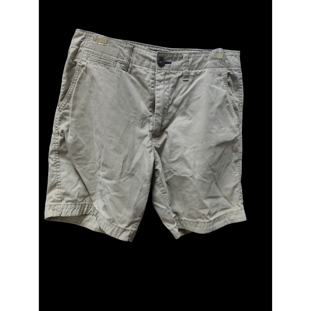 American Eagle Outfitters mens tan prep shorts-size 32